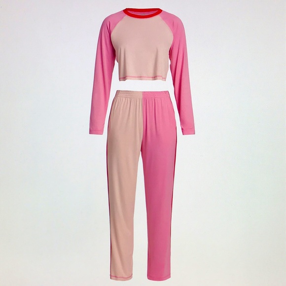 Big Feelings Paige colorblock 2pc lounge set XS New - Picture 15 of 16